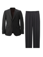 DORMEUIL AMADEUSカラーストライプスーツ/ブラウン系(344)