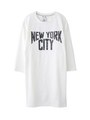 VINTAGE COLLEGE DRESS/ホワイト