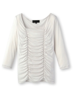 [L]プレミアムスムースプルオーバー/ライトグレー(011)