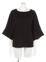 ダブルジャージプルオーバー/ネイビー