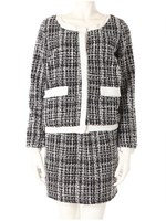 ツイードセットアップ/ブラック