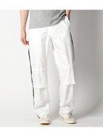 バックロゴ&配色パンツ/アイボリー(004)