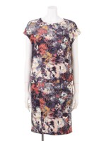 パレットフラワーコクーンOP/ネイビー