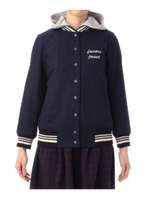 ロングスタジャンブルゾン/ネイビー(093)