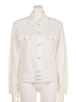 ダブルヘムGジャン/オフホワイト