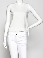 ノースリーブニットプルオーバー/グレー