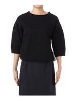 バックペプラムバルーンカットソー/ブラック(019)