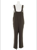 ベーシックサロペ/カーキ