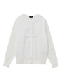 レースニットカーディガン/ホワイト(002)