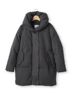 Aラインダウンコート/ダークグレー(015)