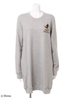 DISNEY CREWNECK SWEAT DRESS Los Angeles/NAVY