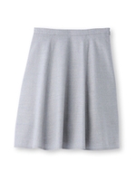 [L]シームフレアスカート/レッド(062)