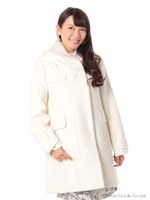 ウールビーバービックフードコート 2/シロ