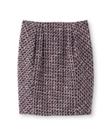 キャンディーツイードスカート/ブラック(419)