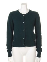 コンパクトビジューボタンカーデ/GRN