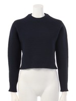 ショートニットプルオーバー/KHAKI