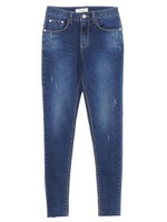 ストレッチデニムスキニ-PT/NAVY