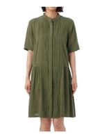 ピンタックシャツワンピース/イエロー系(041)