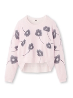 Supreme LaLa ポピー前後差ニット/ピンク(072)