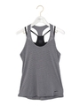 【NIKE】AS NIKE VICTORY 2 IN 1 TANK/GRY
