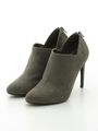 ハイヒールアンクルブーティ/KHAKI