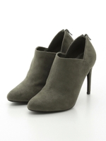 ハイヒールアンクルブーティ/KHAKI
