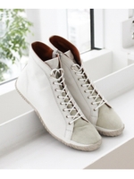 【TK×SPINGLE MOVE】サイドジップスニーカー/カーキ(027)