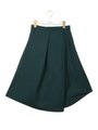 【emmi atelier】アシンメトリータックスカート/GRY