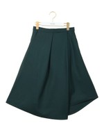 【emmi atelier】アシンメトリータックスカート/GRY