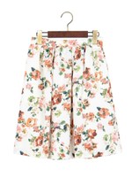 ★JOC GRG プラワープリント W ギャザー スカート/PINK