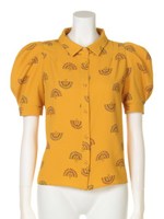 ピーコックブラウス/YEL