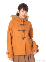 【12/10放送ヒルナンデス！紹介商品】フルフルダッフルコート/Green