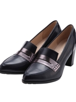 メタルビットローファー/ネイビー系(093)