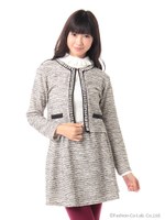 Mixツイードセットアップ/グレー