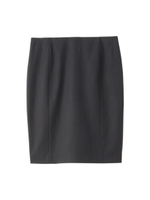 [L]オプティモストライプスカート/ブラック(319)