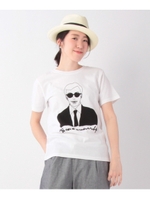 おじさんプリントTシャツ/グレー(012)