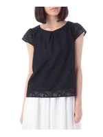 オパールフラワーブラウス/ネイビー(093)