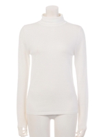 スリムタートルニットプルオーバー/GRY