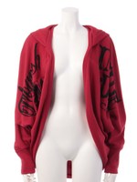 ツノモモンガカーデ/杢グレー