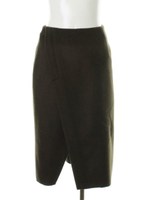 ビーバーカルゼラップスカート【冬カタログ掲載】【矢野未希子さん着用】/キャメル