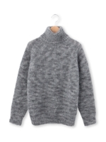 Oldderby Knitwear タートルネックニット/グレー(012)