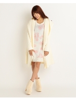 【LIZ LISA】ガウンジャケット/ホワイト