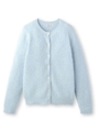 アンゴラシャギーカーディガン/ライトブルー(091)