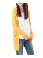 ジャージカーディガン+プリントTシャツセット/カーキ(027)