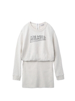 SWEAT DRESS HEAVY METAL/CHARCOAL