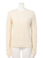 【BED&BREAKFAST】Whole Cable Knit/GRAY