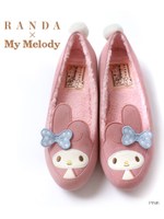 【MY MELODY COLLECTION】moccasins/LIGHTPINK