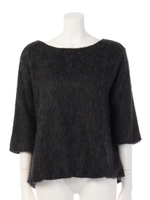 【ROSE BUD】SHAGGY BACKRUFFLE BALLOON P/O/DK.CHAR