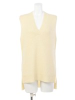 【ROSE BUD】V/N SLV-LESS TOP/G.MIX