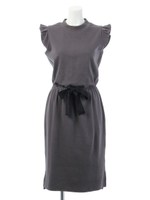 ＢＯＴＴＬＥ　ＮＥＣＫ　ＤＲＥＳＳ/グレー